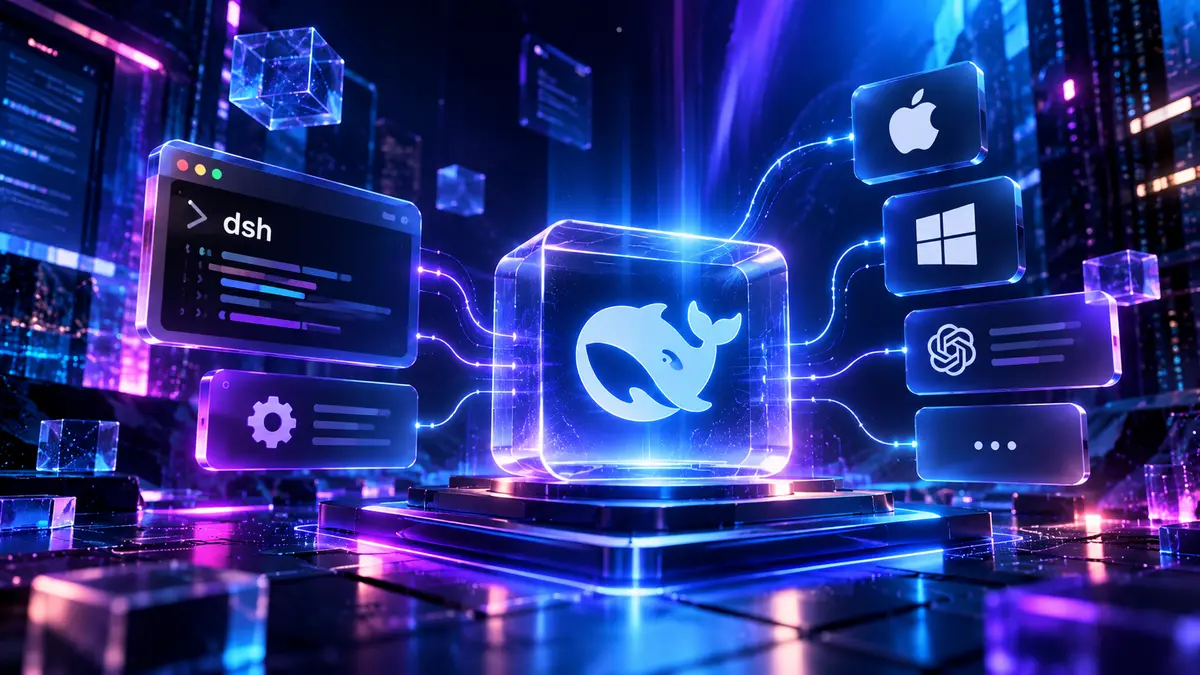 DeepSeek released Harness v0.2 as a desktop preview for Apple silicon Macs and 64-bit Windows, with the MIT harness underneath. Every layer is a plugin, and it accepts OpenAI-compatible endpoints. Breaking changes are still expected.