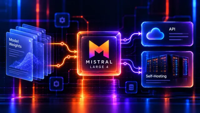 Mistral Large 4's model weights were released on October 29, following its October 6 API preview. The $0.70 input and $2.10 output prices per million tokens make it worth benchmarking, but a one-trillion-parameter model is not a casual self-hosting project.