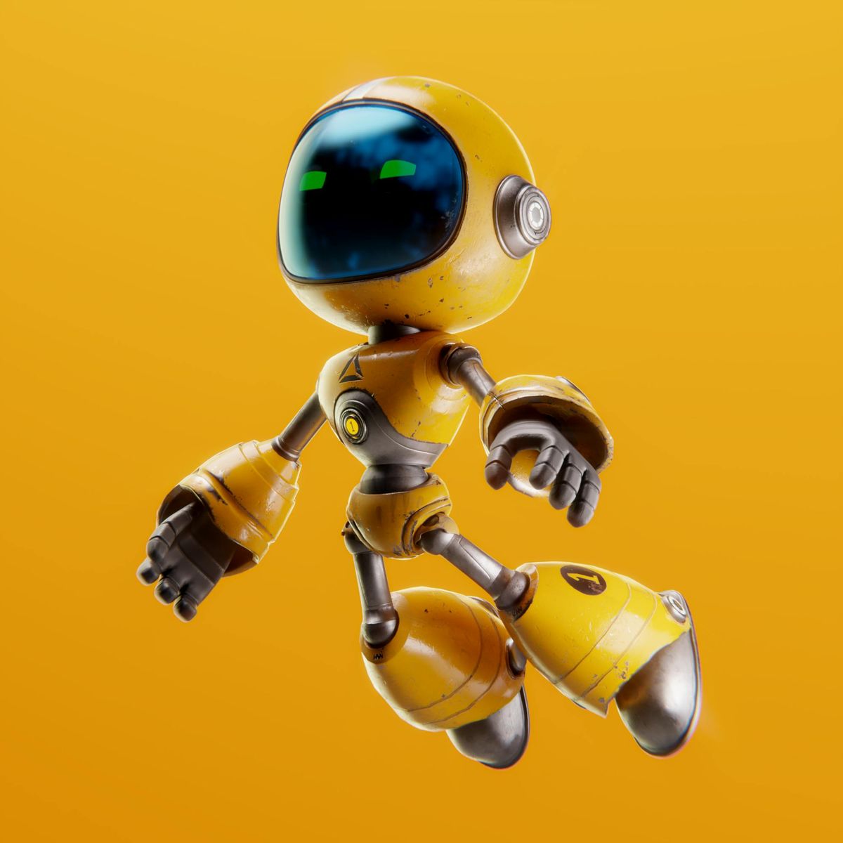Robot character render
