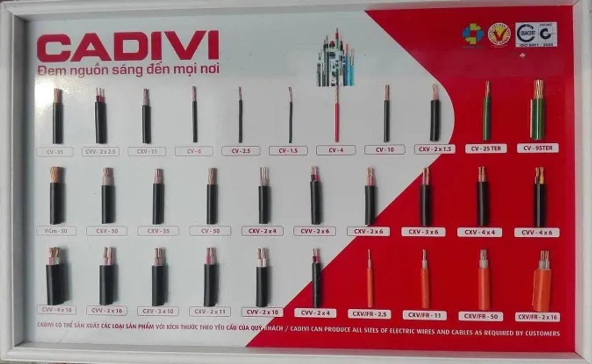 Hình ảnh dây mẫu