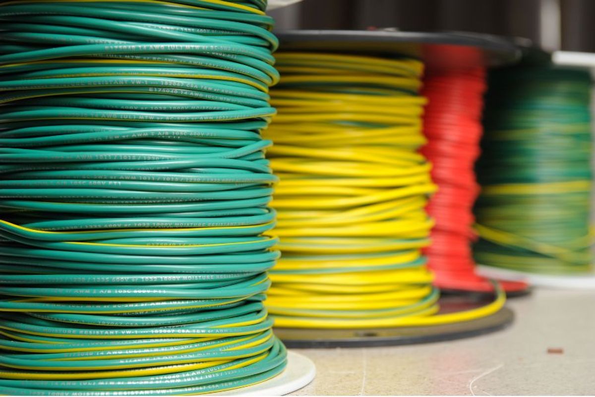 Dây điện đơn dùng cho xích dẫn cáp (ứng dụng chuyển động)