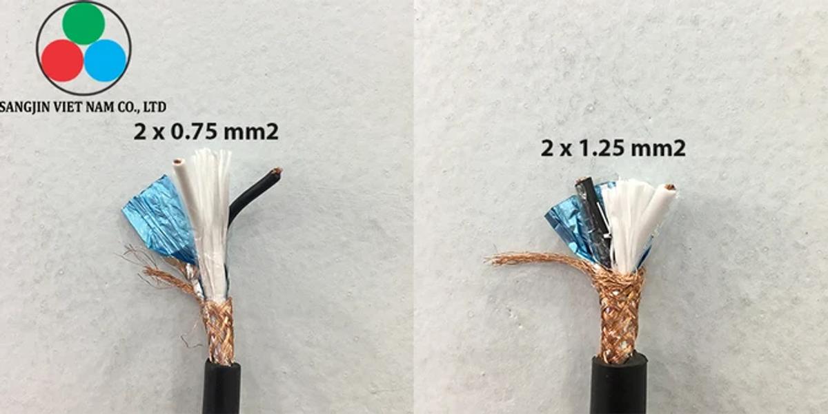 Cáp điều khiển chống nhiễu Sangjin