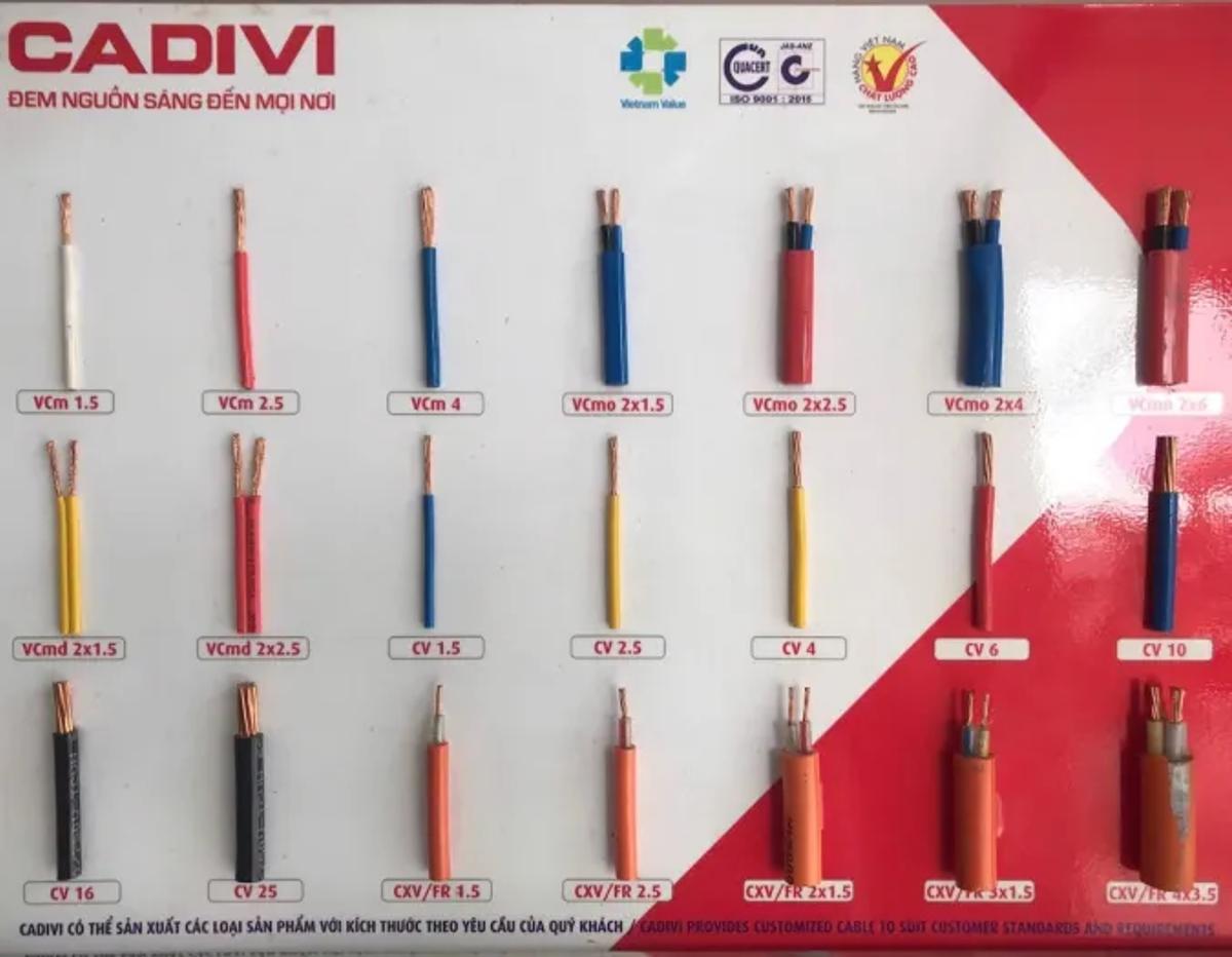 Hình ảnh dây mẫu