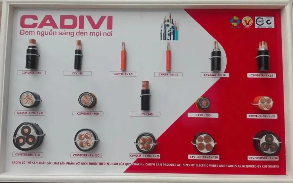 Hình ảnh dây mẫu