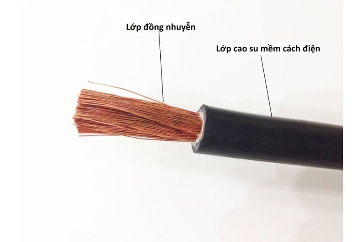 Ứng dụng phổ biến của dây điện vỏ bọc cao su