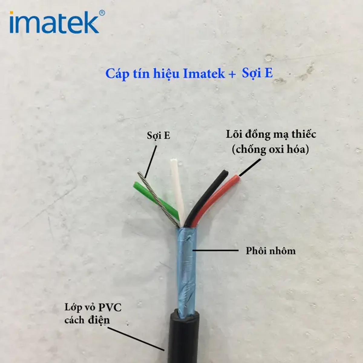 Cáp tín hiệu chống nhiễu phôi nhôm + TE Imatek