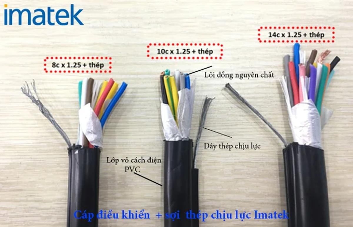 Cáp điều khiển cầu trục Imatek
