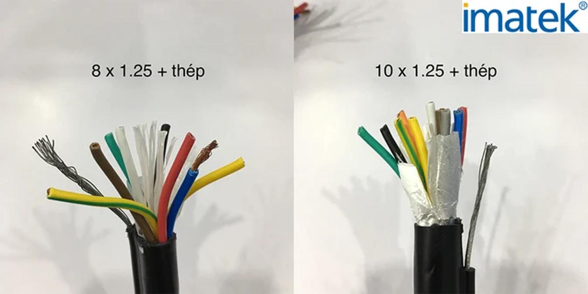 Cáp điều khiển cầu trục Imatek