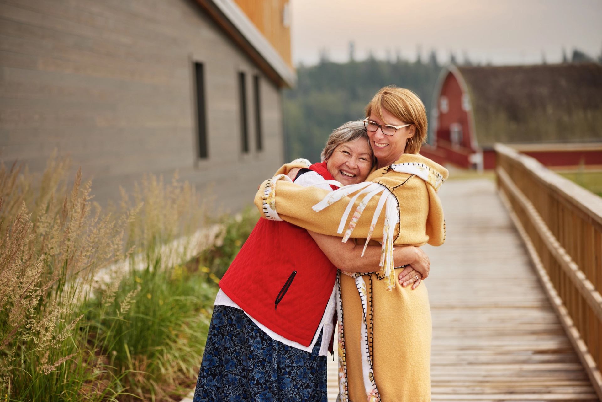 Juanita Marois - Executive Director and Elder Lilyrose Meyers - Interpreter