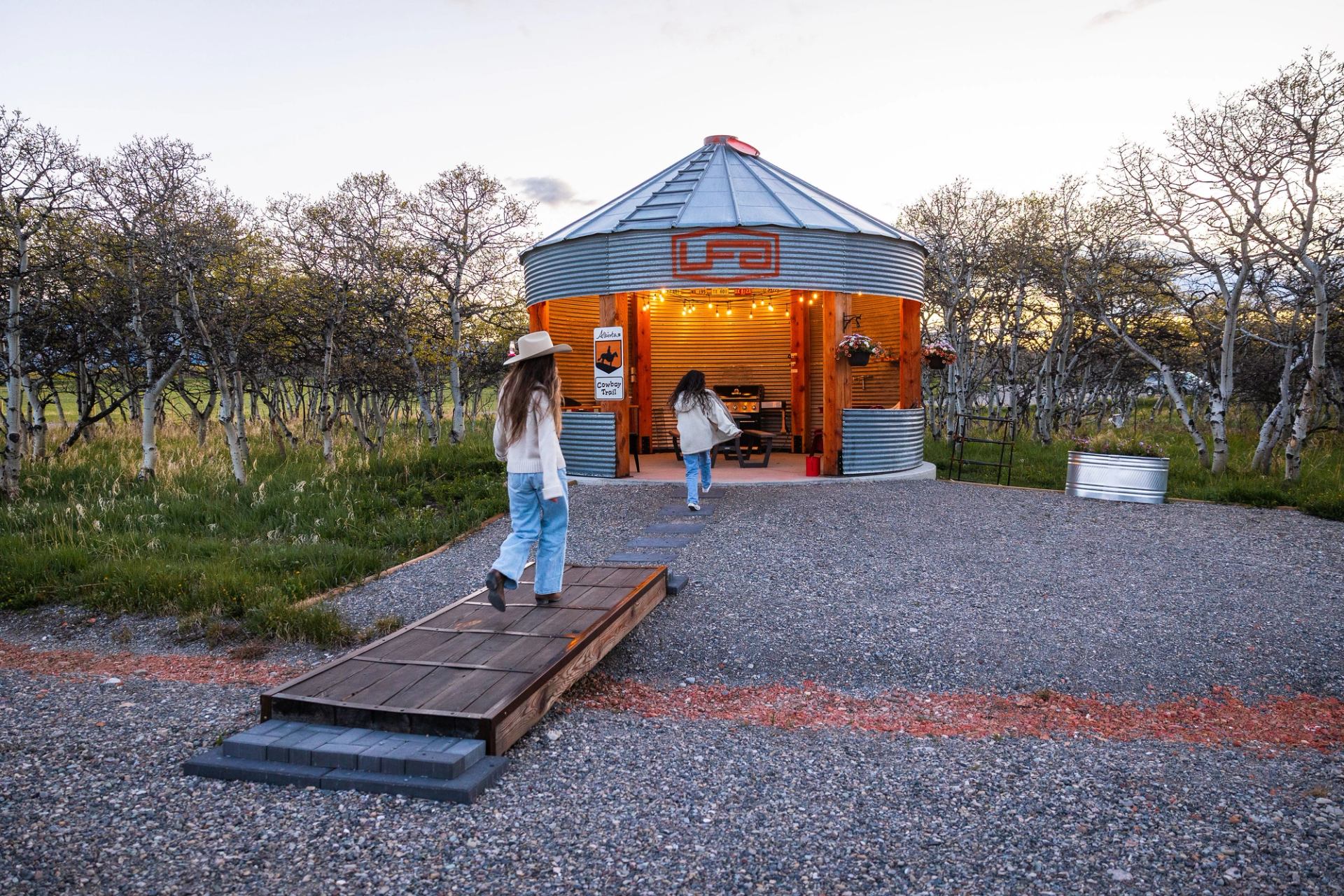 Twin Butte Silos in Southern Rockies TDZ