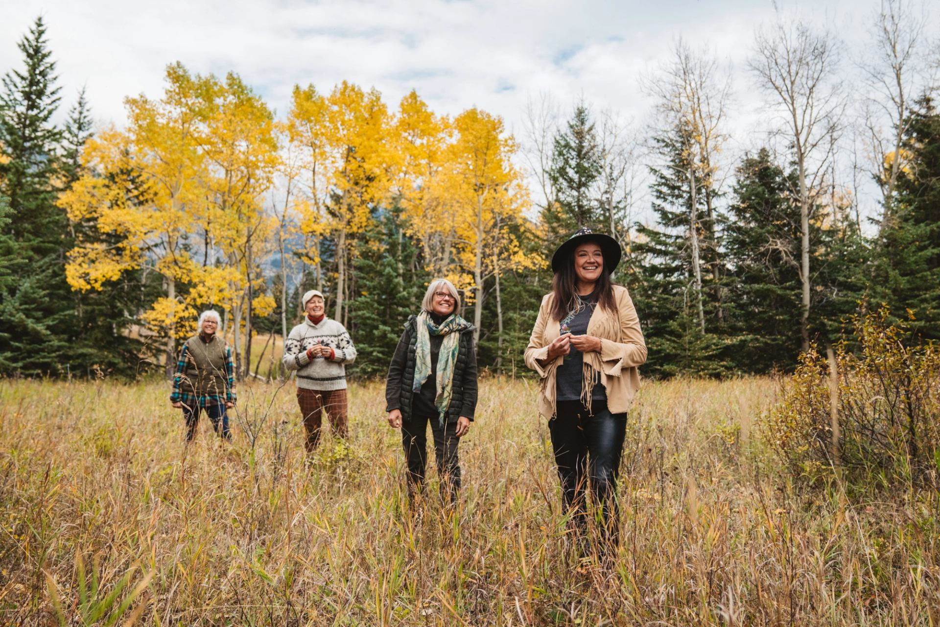 Warrior Women in field, Jasper