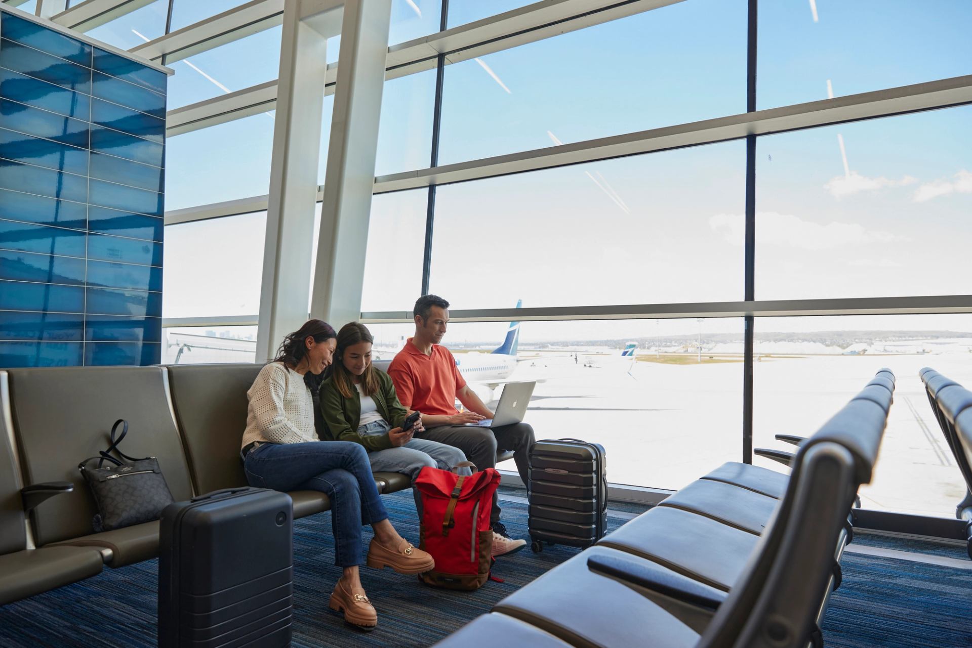 YYC Calgary International Airport, relaxing at gate