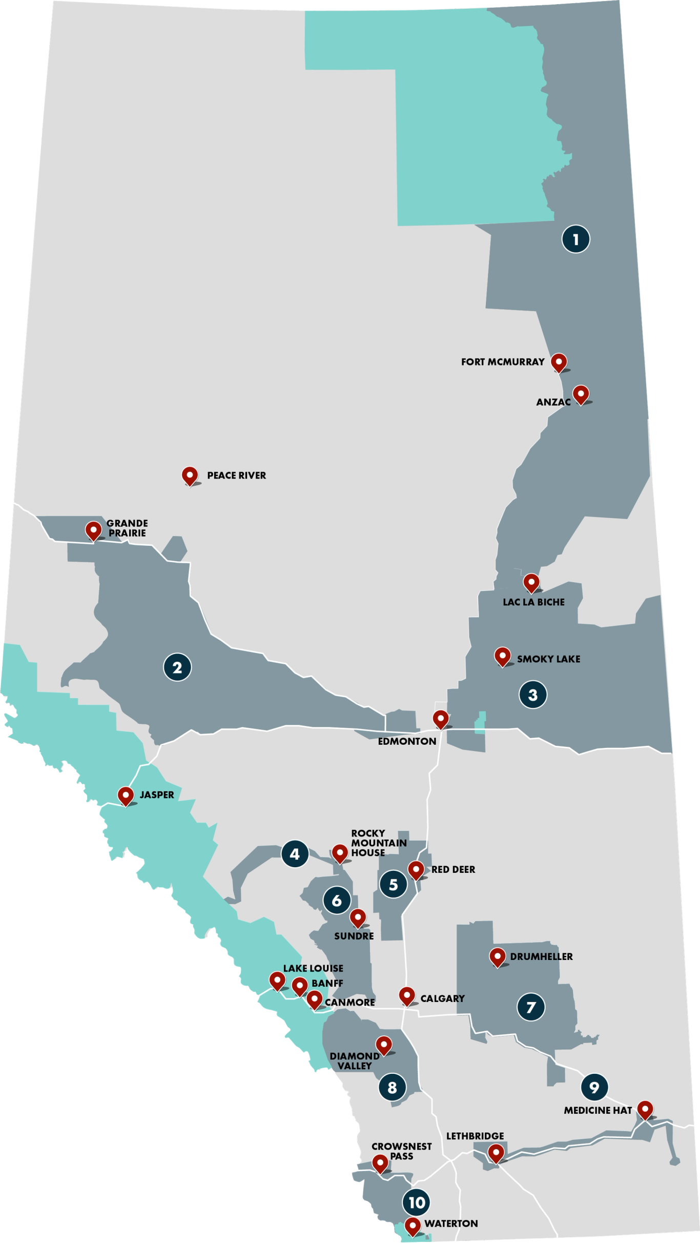 Alberta System Overview TDZ Overview | Travel Alberta