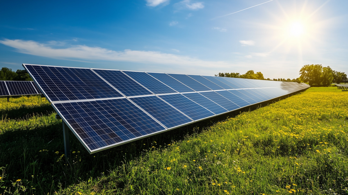 Zonnepanelen die groene stroom terugleveren in Nederland