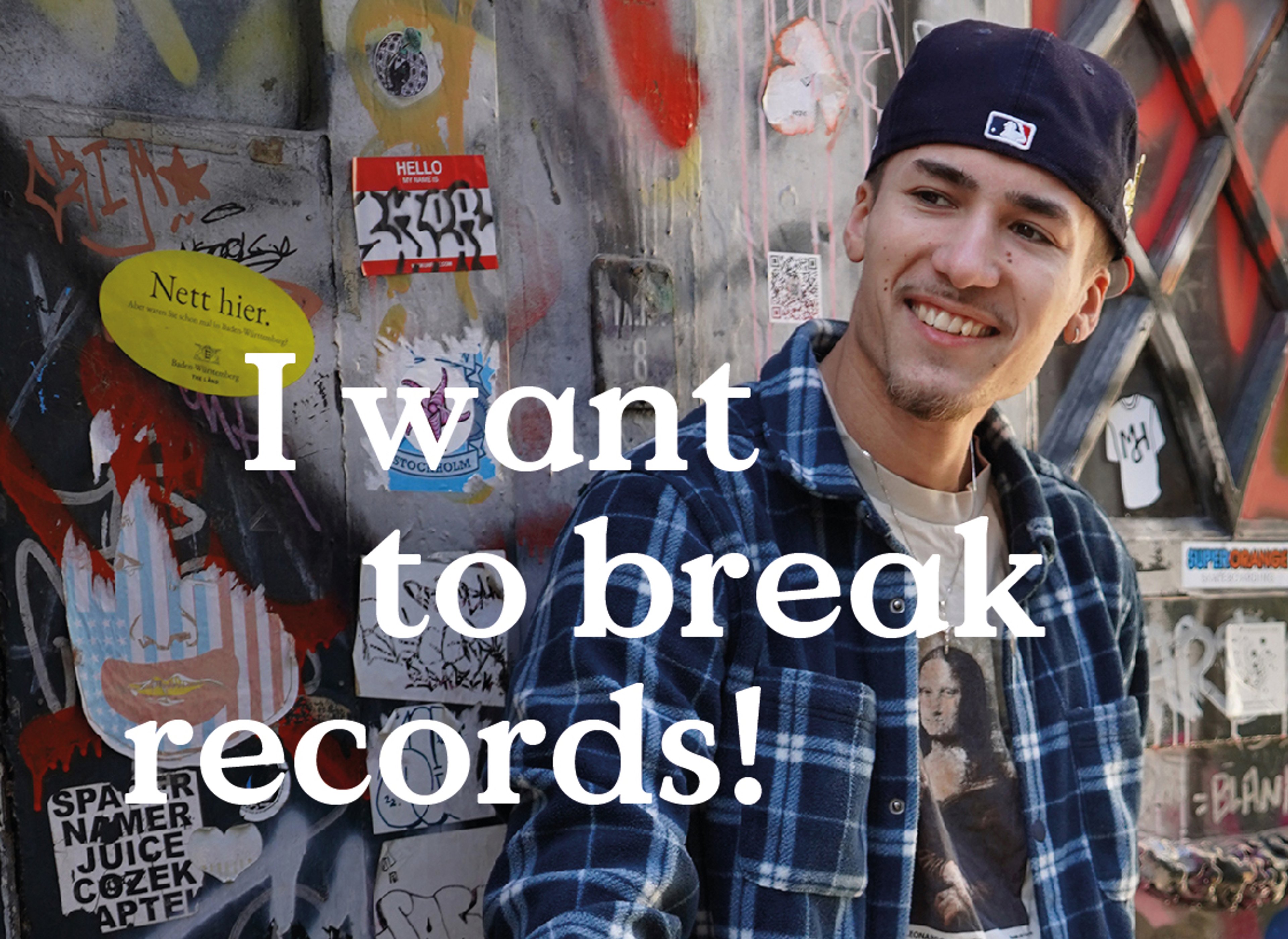 I want to break records!