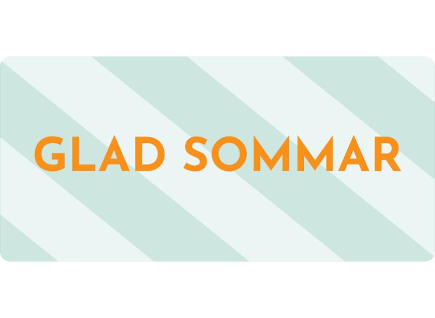 Bild på Motiv Glad sommar