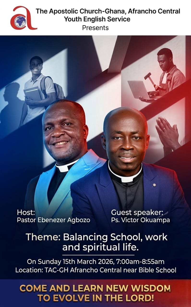 Programme for Morning First Service