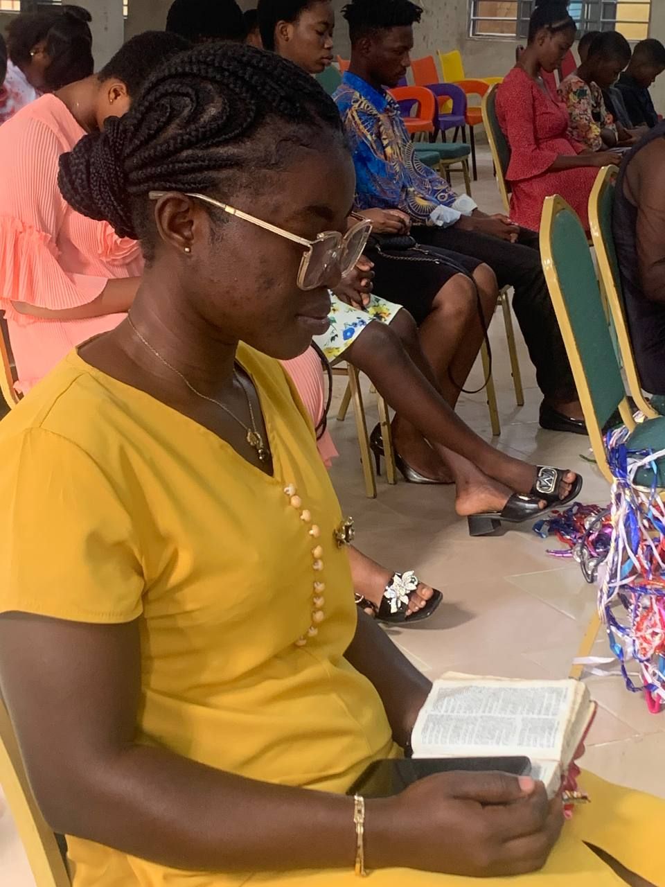 Okine starring in the Bible