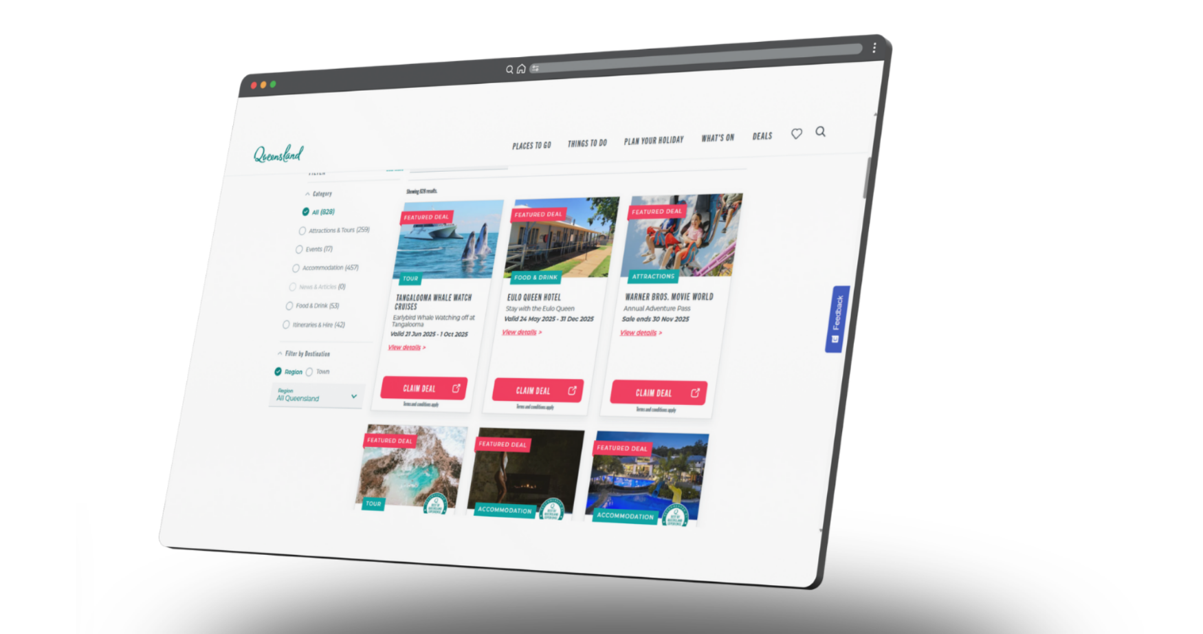 ATDW Deals and Offers on Queensland.com