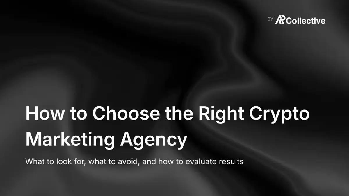 How to Choose The Right Crypto Marketing Agency: Complete Guide