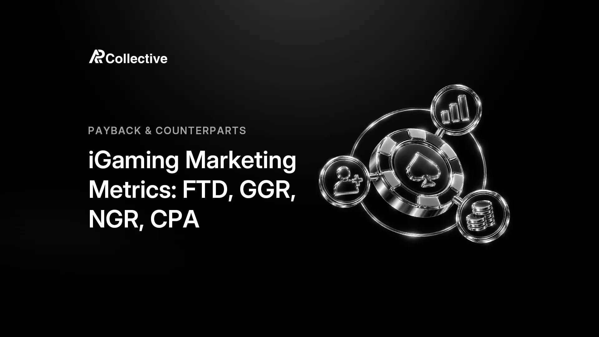 AP Collective guide to iGaming marketing metrics with FTD, GGR, NGR, CPA and payback