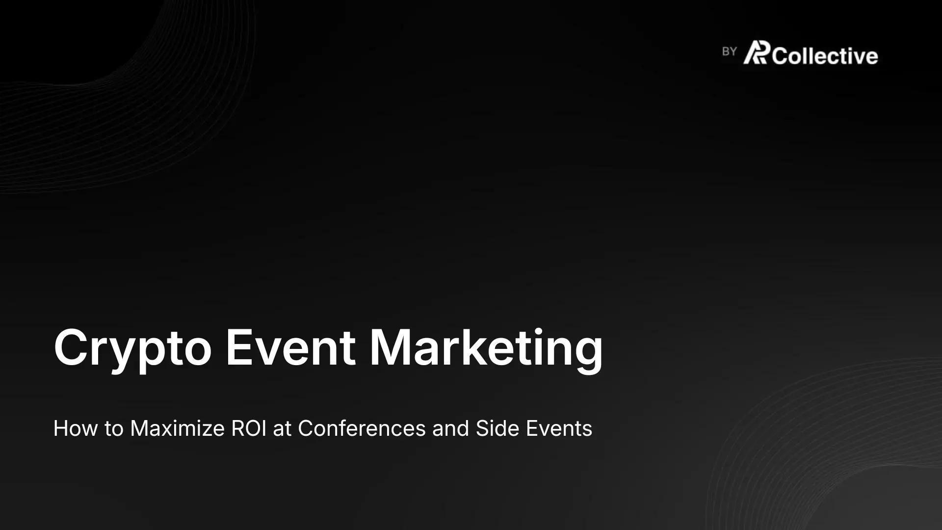 Cover image for Crypto Event Marketing