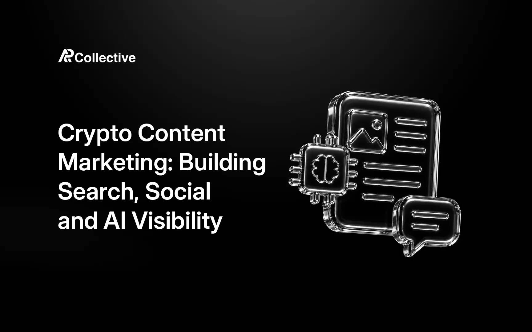 Crypto content marketing engine for search, social, and AI visibility in 2026