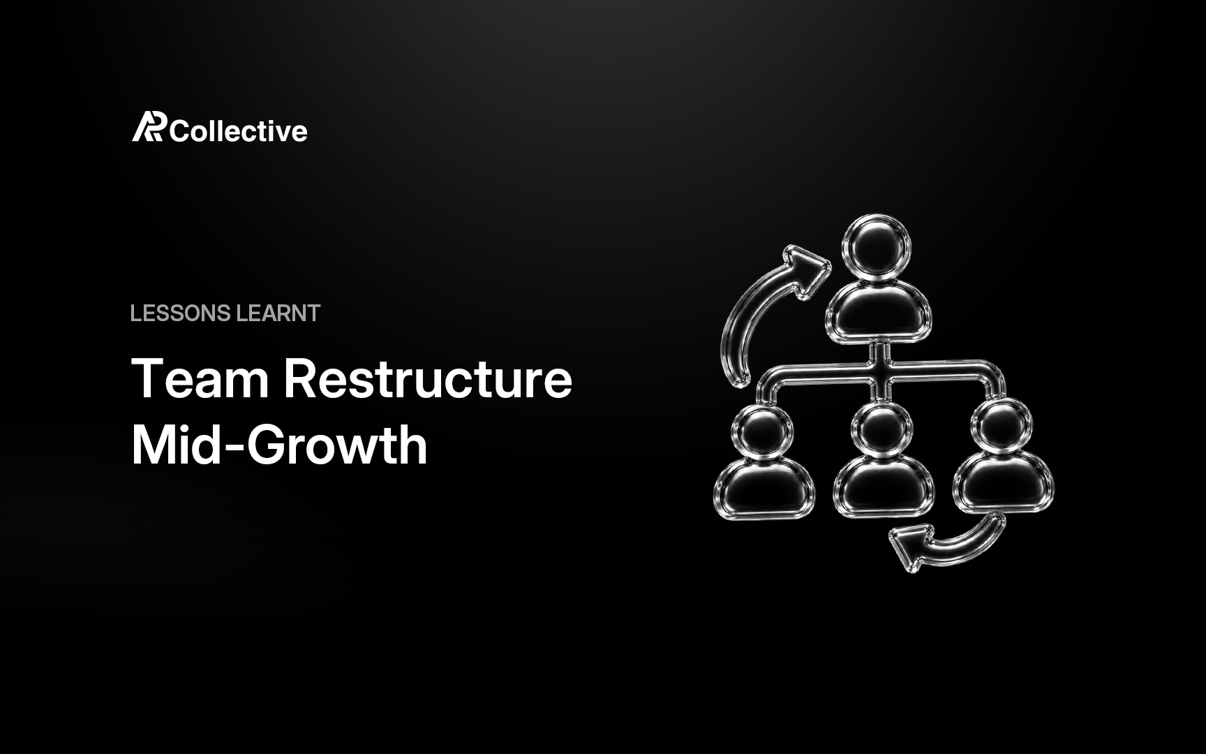 What we learned restructuring a growing team, change versus transition
