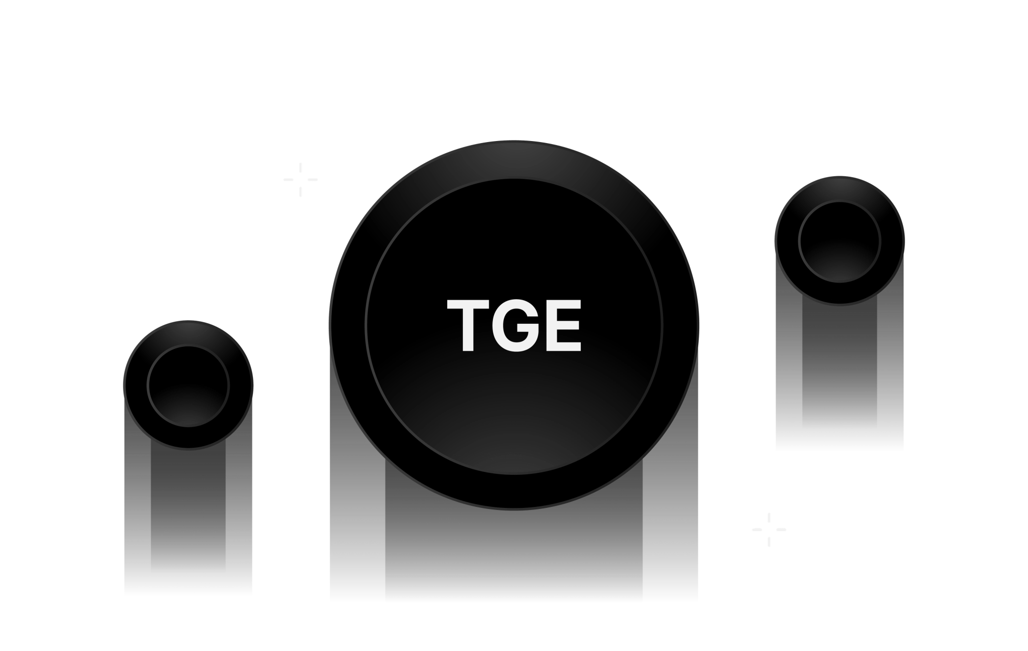 TGE token launch growth and ecosystem expansion illustration