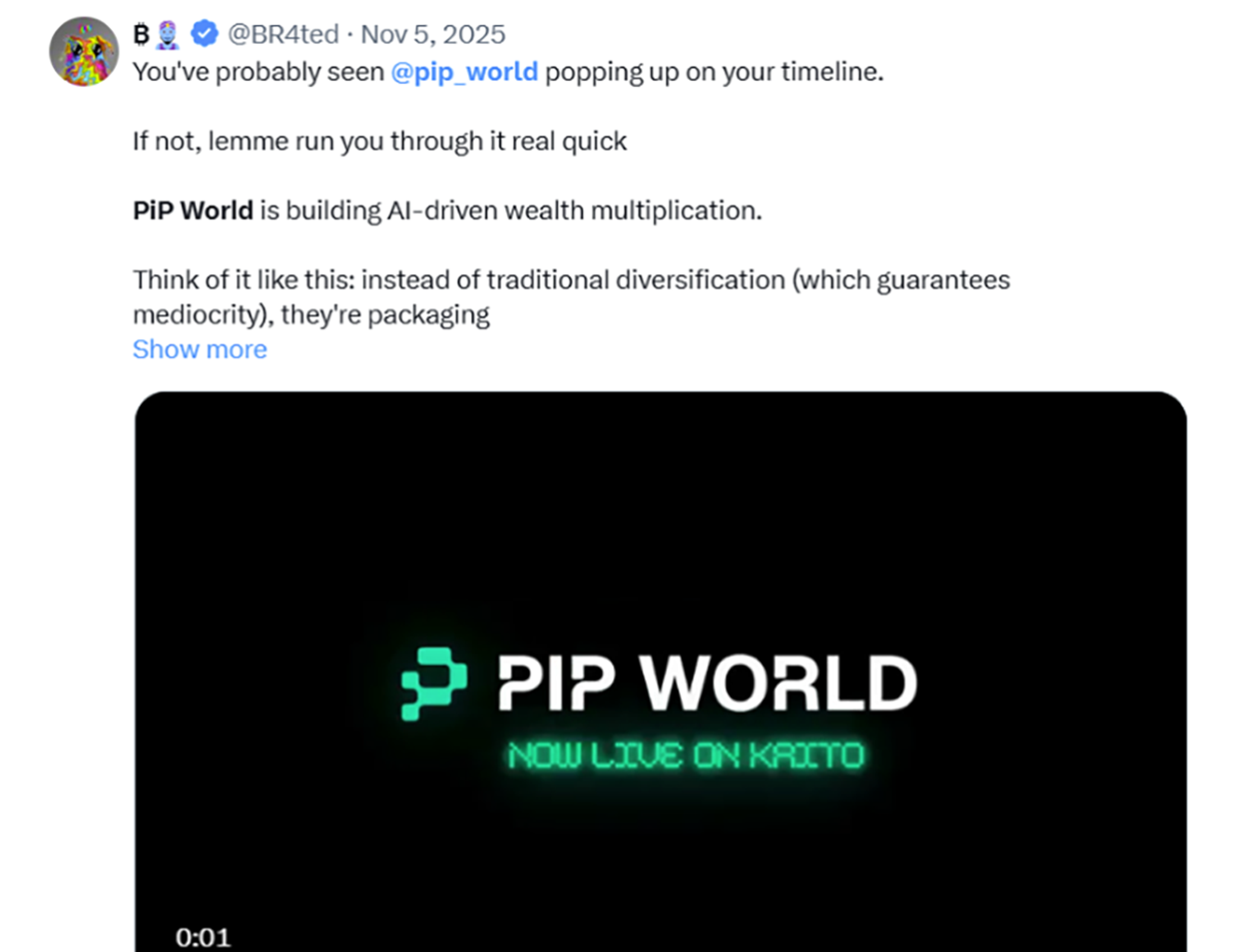 PIP World creative — PIP World Creative 9