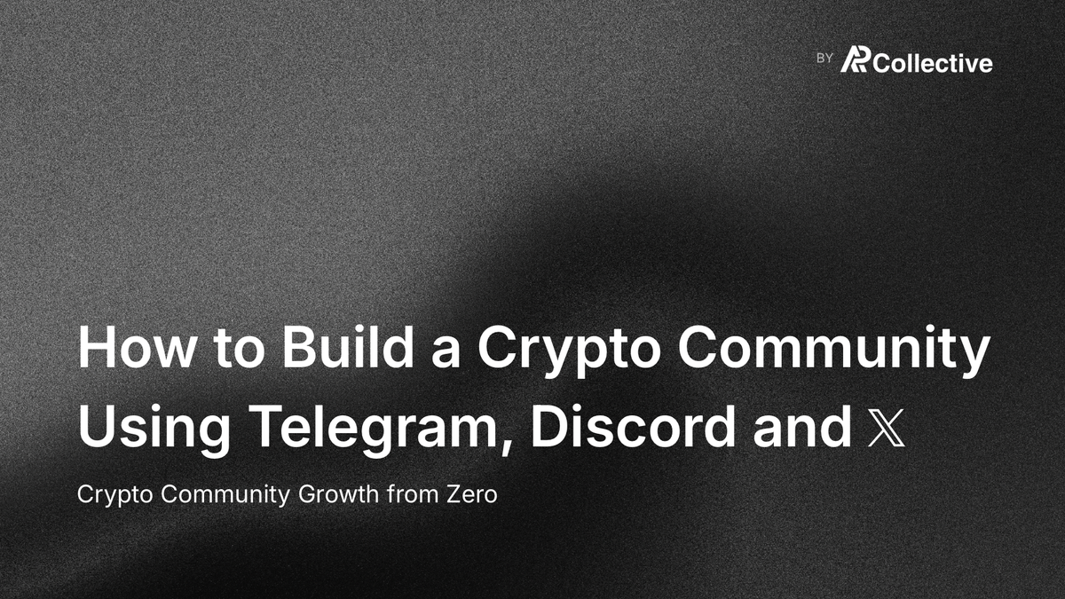 Crypto Community Growth: How to Build a Crypto Community from Zero Using Telegram, Discord, and π