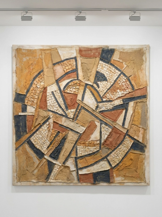 Mosaic for a courtyard