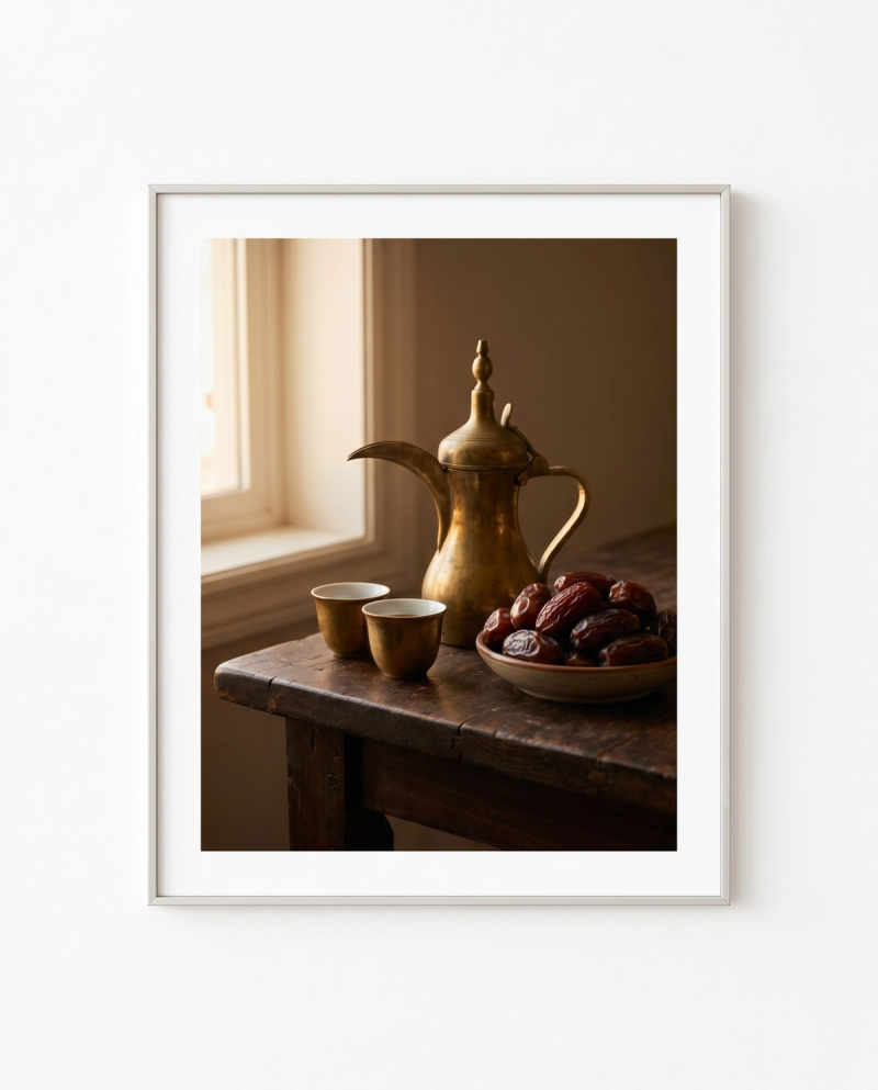 Majlis, after the guests — Salem Al-Harthy