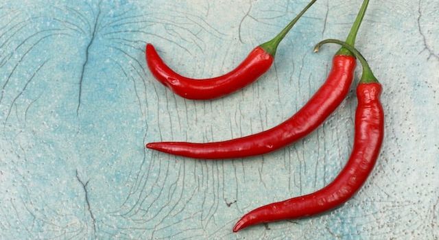 Why are hot peppers good for men?