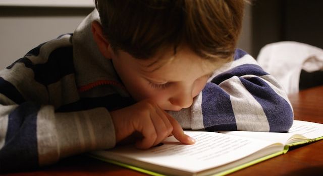 Reading books has a very positive effect on children's development
