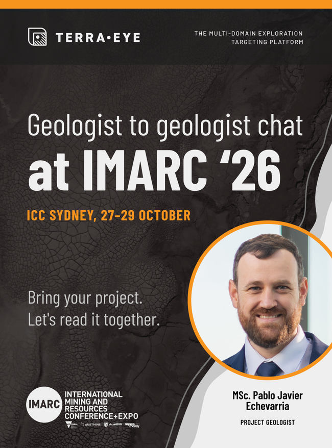 Geologist to geologist chat at IMARC '26
