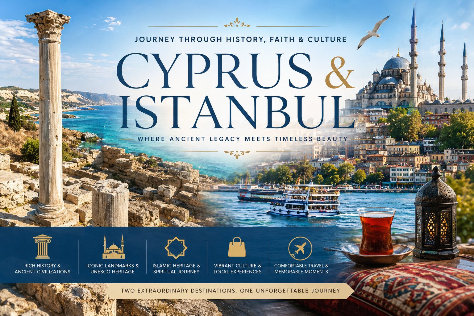 11D Cyprus & Istanbul Tour