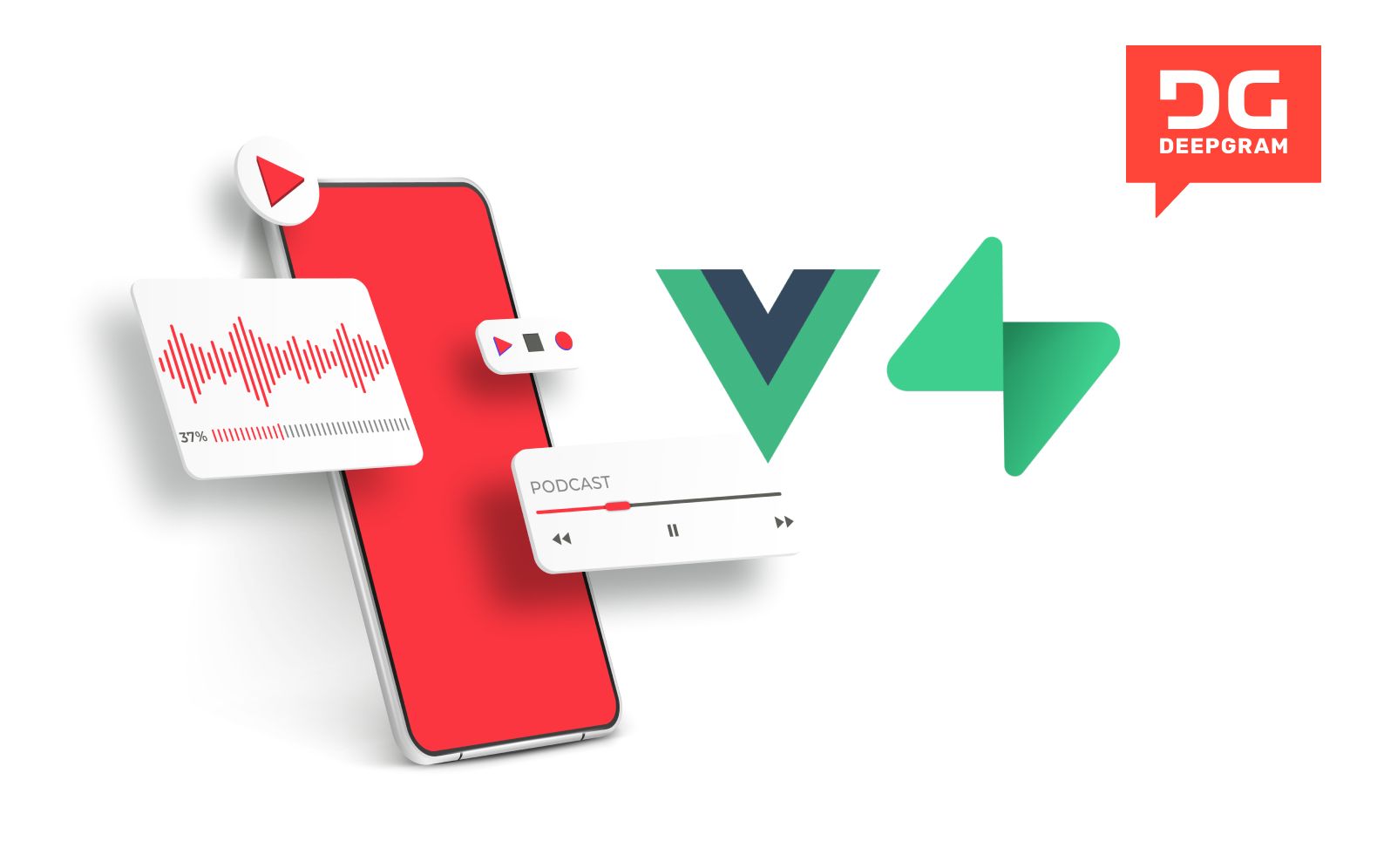 Getting Started with Live Transcription and Vue.js - Deepgram Blog ⚡️