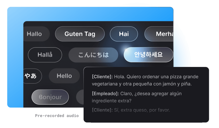 Image showing the languages we currently support, such as japanese, korean, english, german, among others.