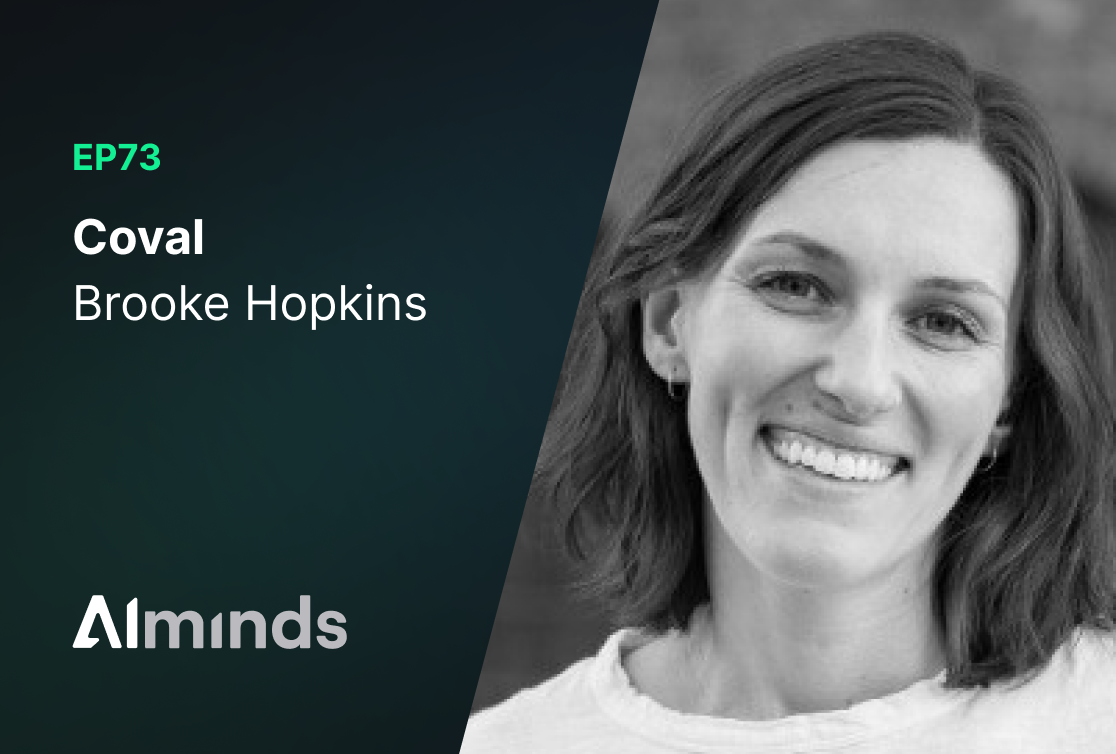 Featured Image for AI Minds #073 | Brooke Hopkins, Founder at Coval