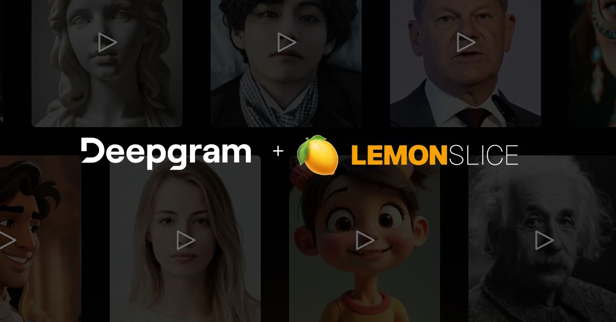 Featured Image for Bringing Characters to Life in Real Time: Lemon Slice Live Launches with Deepgram Featured Image for Bringing Characters to Life in Real Time: Lemon Slice Live Launches with Deepgram