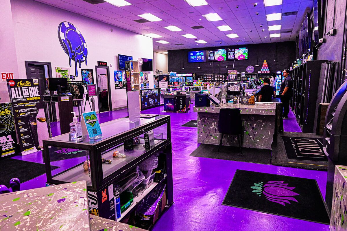 purple lotus counter stations
