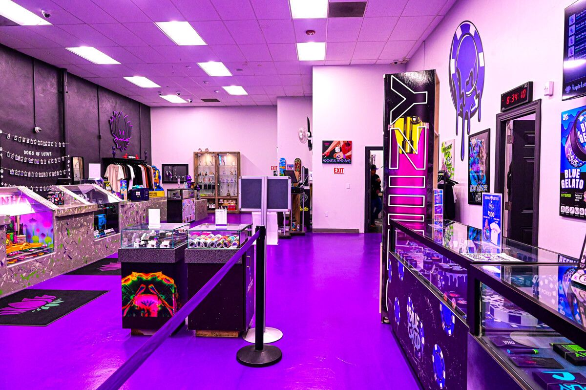 purple lotus floor