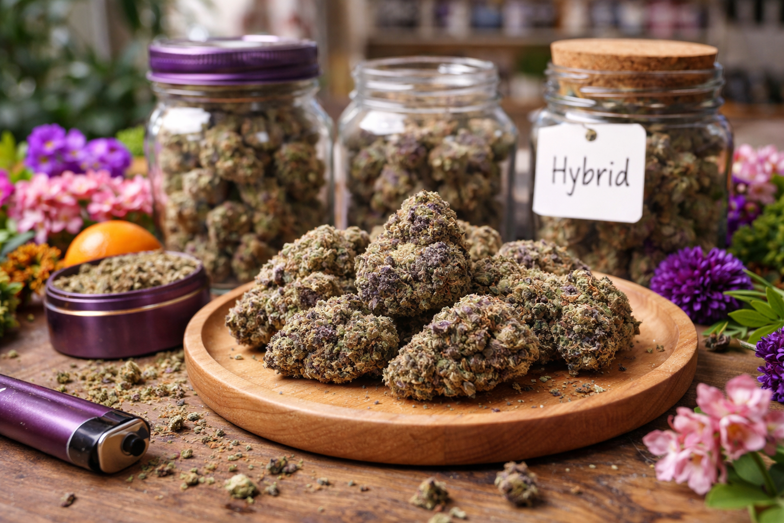 Best Hybrid Flower at Purple Lotus This Month