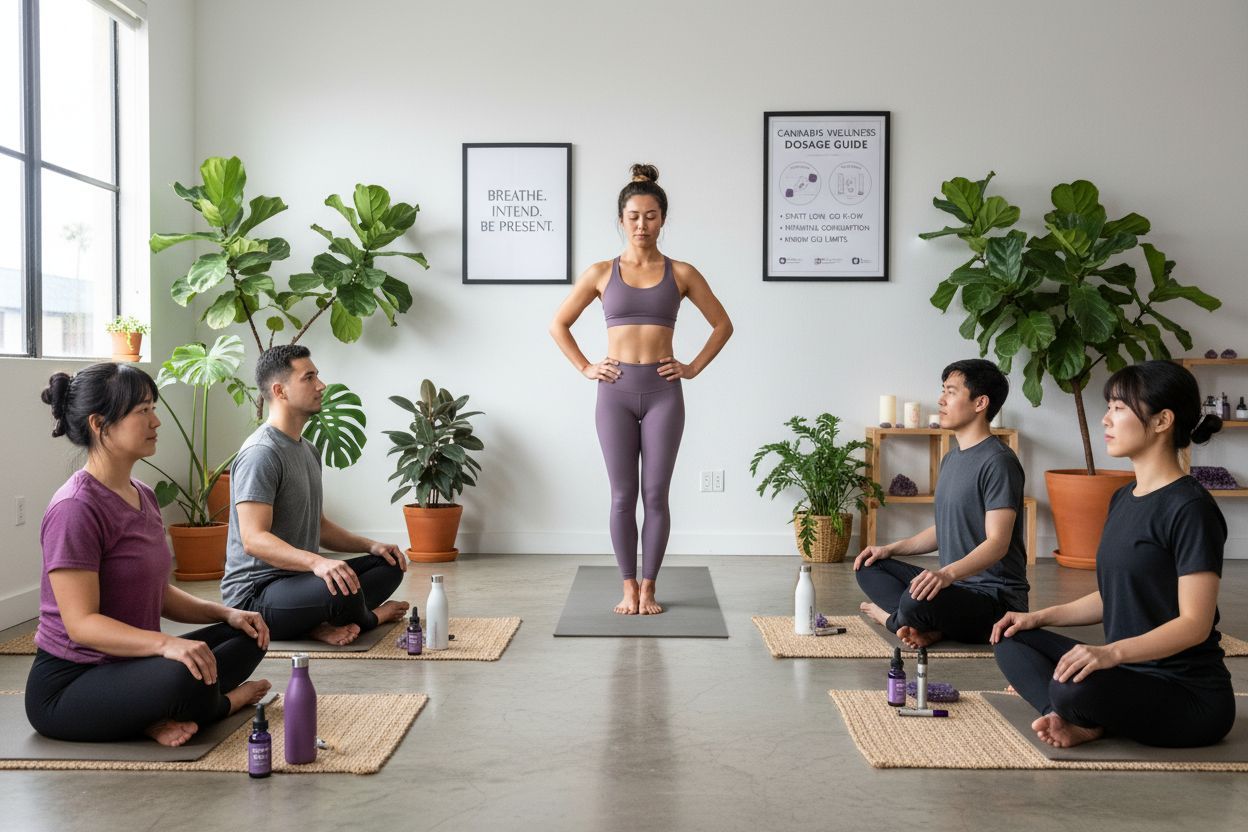 cannabis yoga class