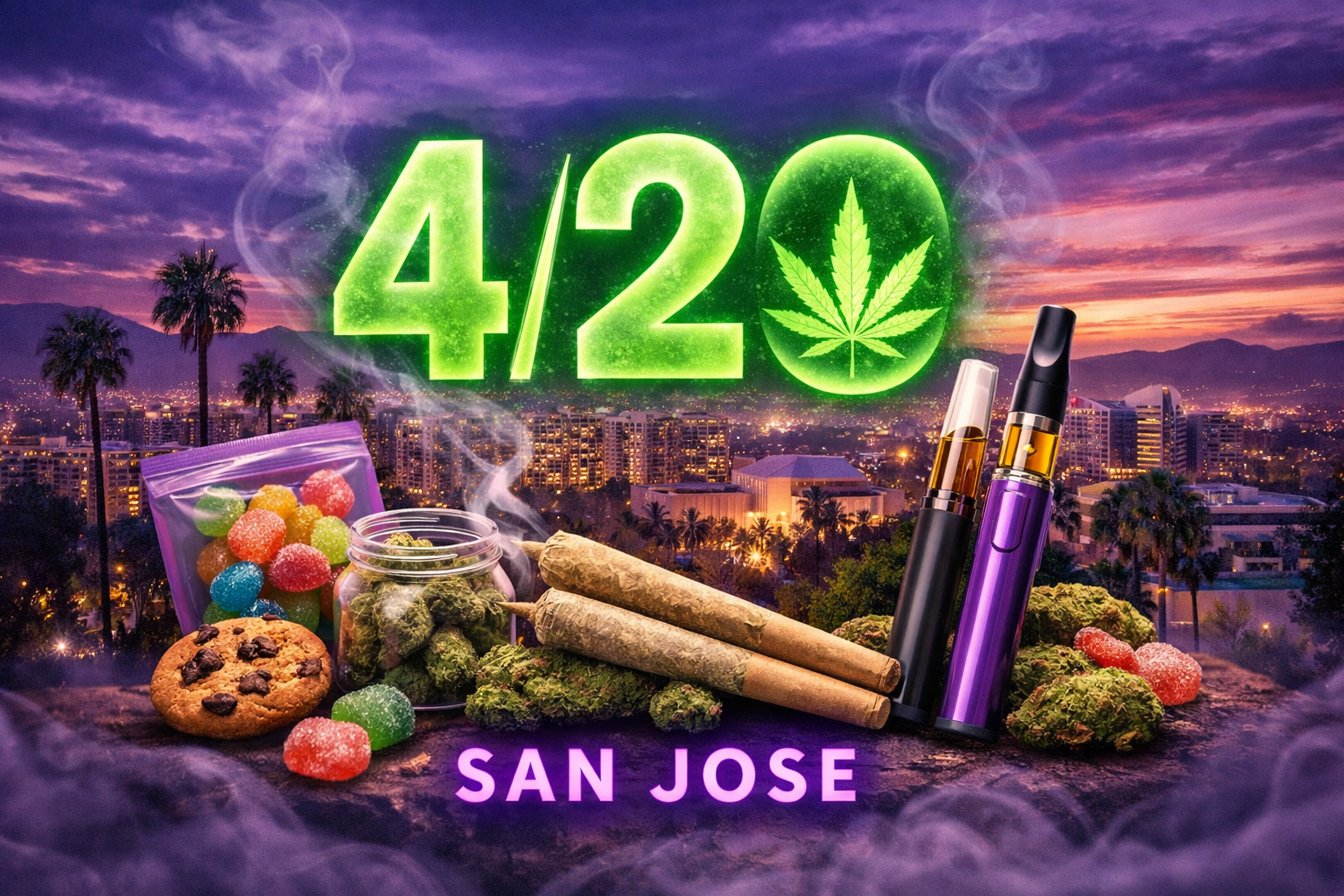 Top Edibles, Vapes & Pre-Rolls to Stock Up on for 4/20 in San Jose