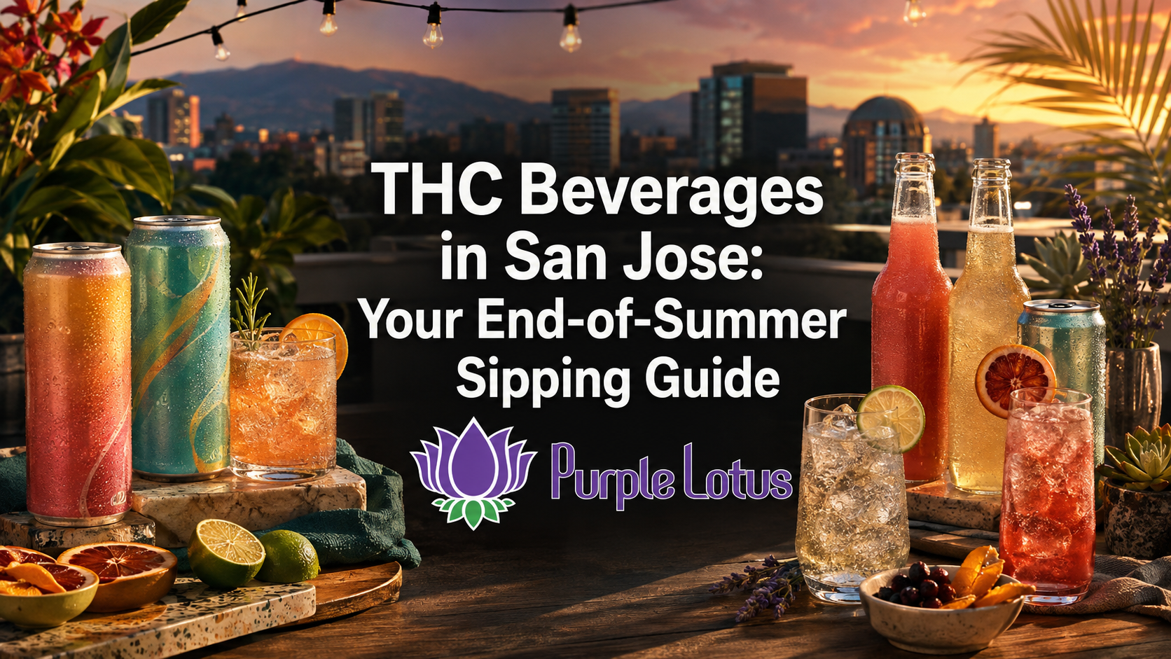 THC Beverages in San Jose: Your End-of-Summer Sipping Guide