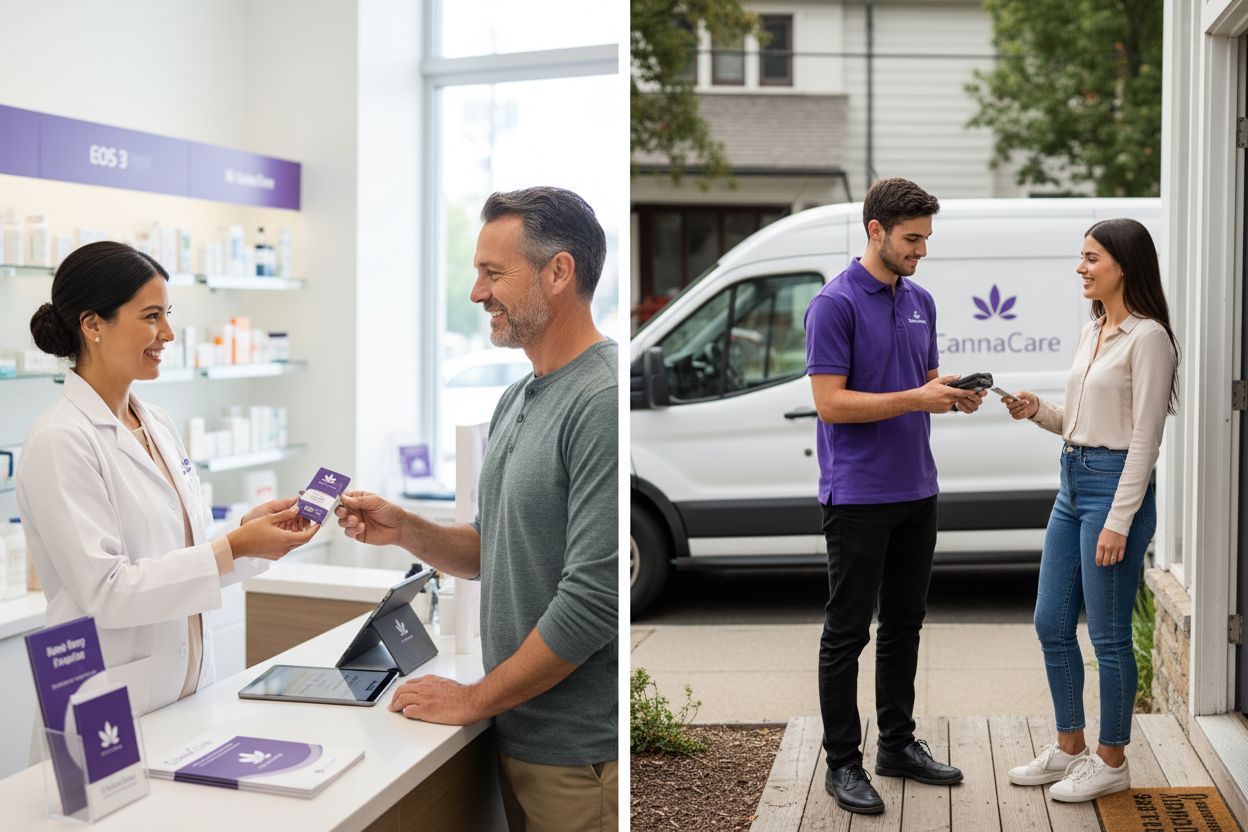 cannabis pickup and delivery