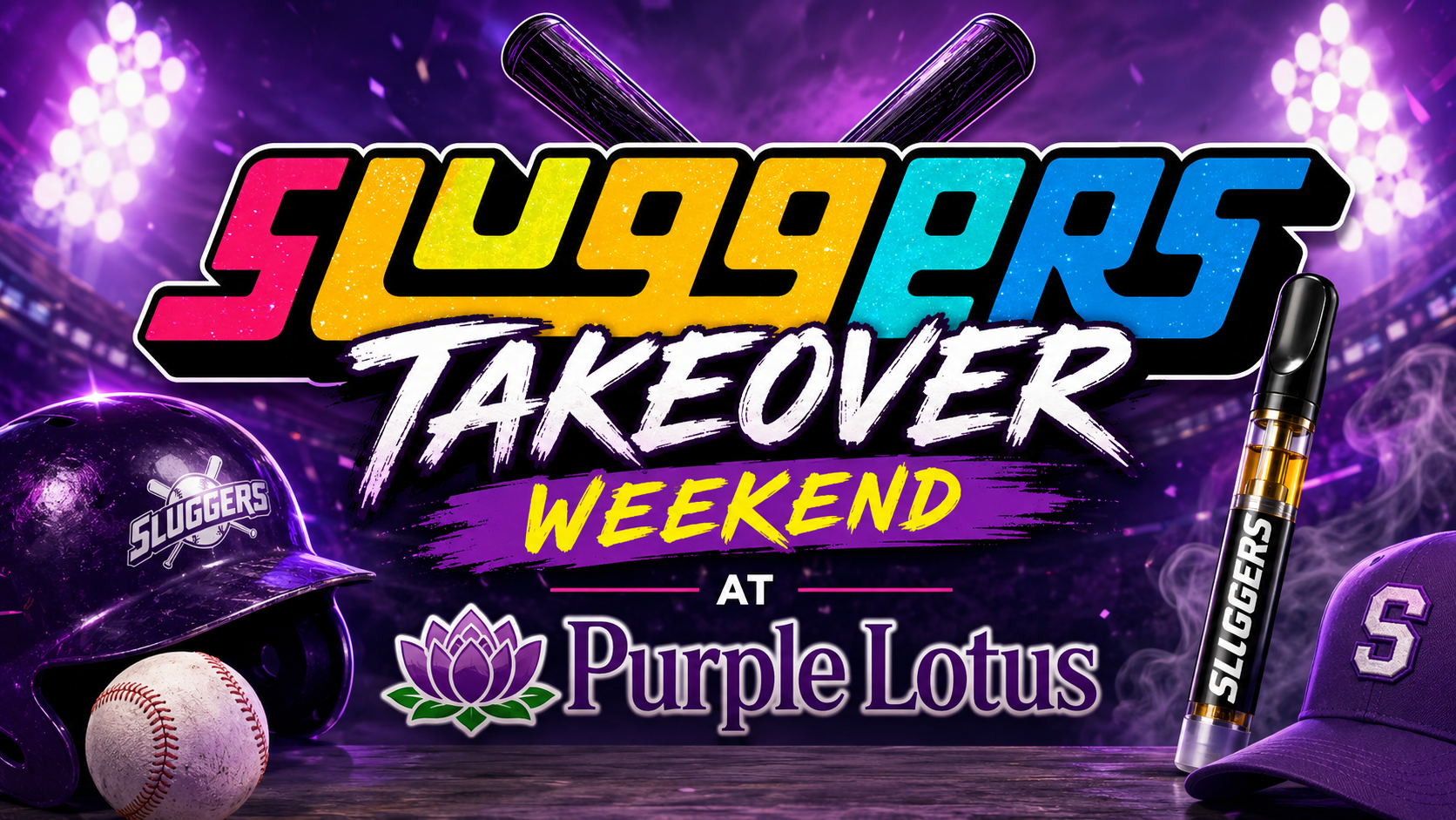 Sluggers Takeover at Purple Ltous 