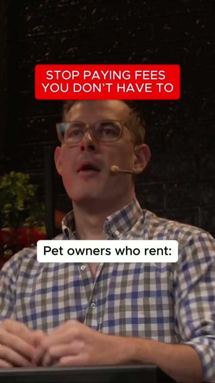 Pet owners & fees